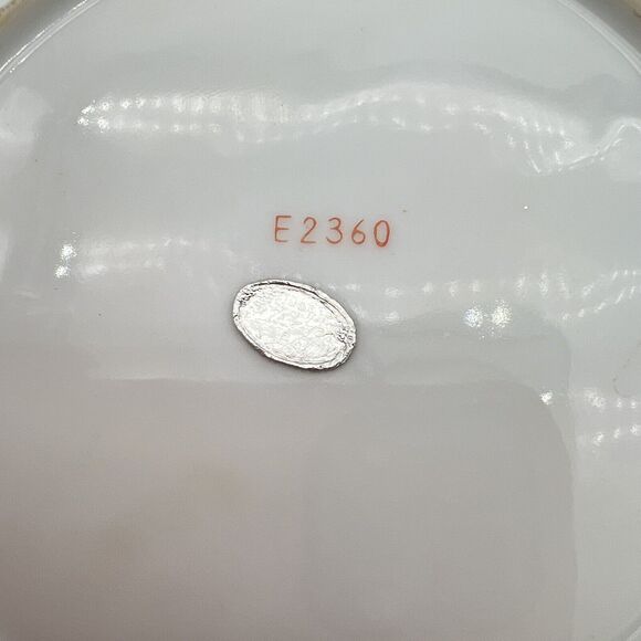 Enesco Small Pitcher And Bowl Vtg 60s Farm Country Style Fruit E2360 Japan - Picture 8 of 10